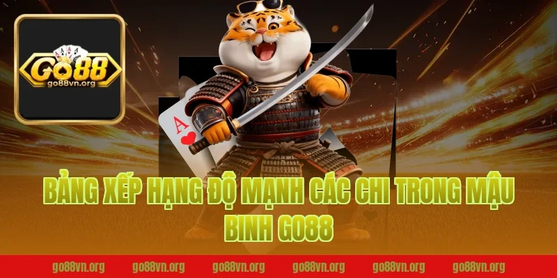 Bảng xếp hạng độ mạnh các chi trong mậu binh go88