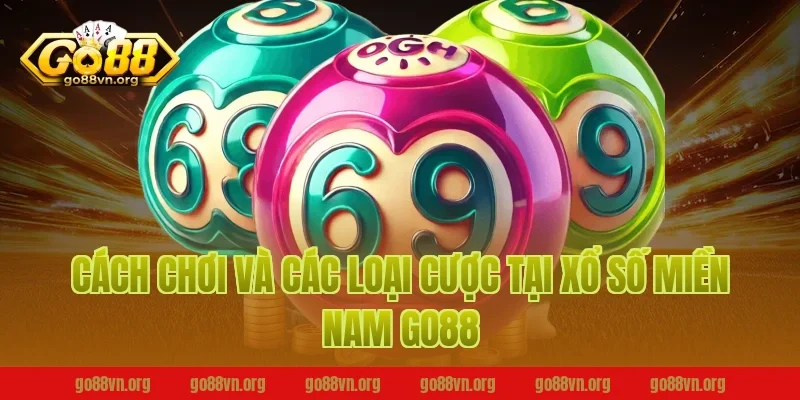 Cách chơi và các loại cược tại xổ số miền nam go88