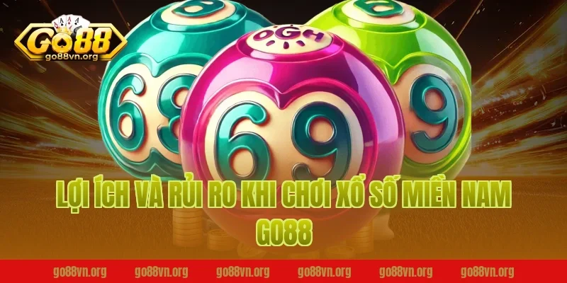 Lợi ích và rủi ro khi chơi xổ số miền nam go88